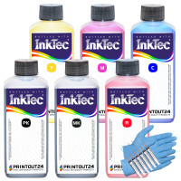 INKTEC pigment Ink for HP DesignJet Z6, Z6 dr PostScript T8W15A T8W16A T8W18A 746XL 747XL
