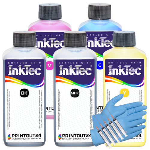 INKTEC Drucker Nachfüll Refill Tinte set PFI-8030