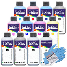 INKTEC pigment Ink for PFI-4100MBK PFI-4100PBK PFI-4100C PFI-4100M PFI-4100Y PFI-4100PC PFI-4100PM PFI-4100R PFI-4100GY PFI-4100PGY PFI-4100B PFI-4100CO
