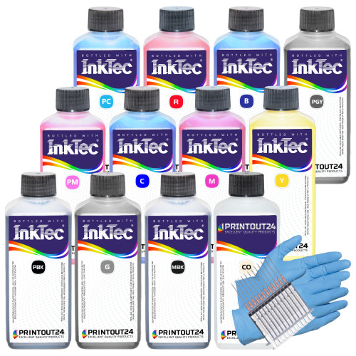 Kit d’encre de recharge INKTEC pour imprimante Canon ImagePROGRAF PRO-1100 PRO-510