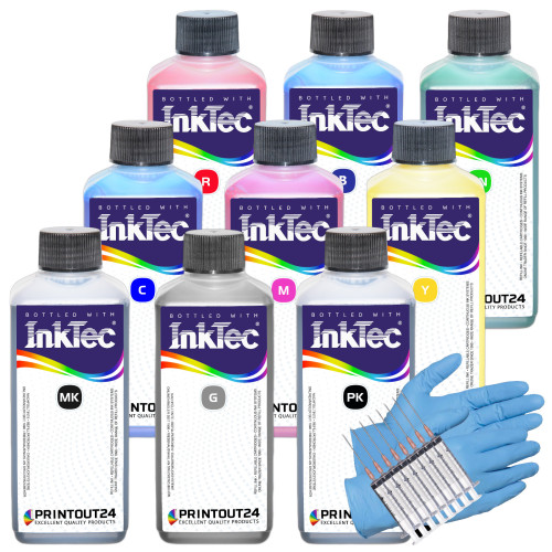 INKTEC printer refill ink set kit for HP DesignJet Z9, Z9 dr