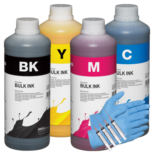 Kit Inchiostro Epson 4 Colori T0711 Dye Inchiostro K Di Ricarica Di Inchiostro 100 Ml Ricarica Cartucce Hp - Foto 8