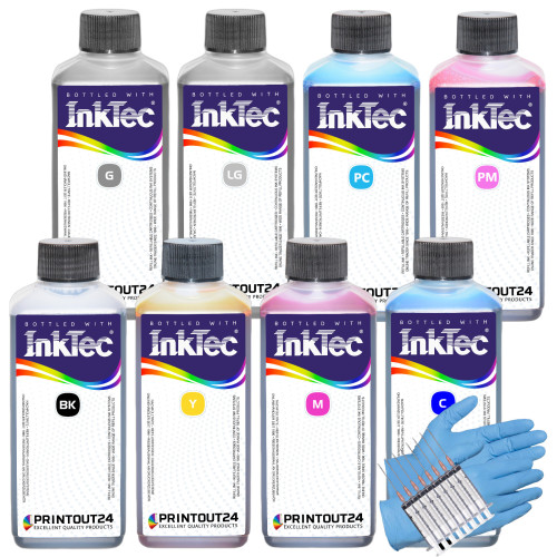 InkTec printer refill ink set kit for Canon Pixma Pro 200 200S