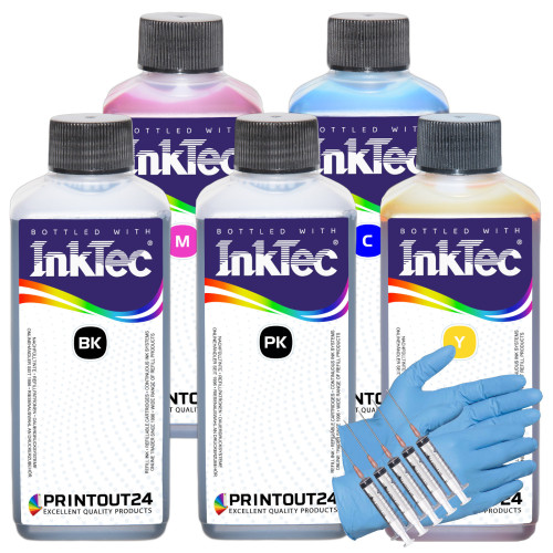 Kit de recharge d'encre InkTec pour imprimante EPSON 105, 106
