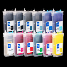 CISS Pigment Tinte refill ink set für CB351A CB346A C9456A C9457A C9450A C9459A Für HP Designjet Z3100