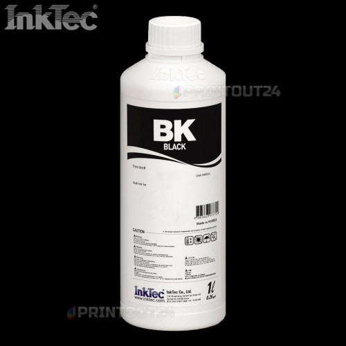 1Liter InkTec® Tinte refillable ink für Canon Pixma Photo Black Schwarz CLI 8 BK