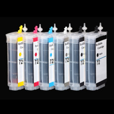 CISS ink refill ink for HP 72XL Designjet T1120 T1120PS T1200 T1200PS T2300