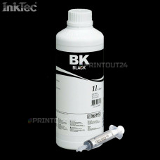 1L InkTec® Tinte refill ink schwarz black BK für HP 711XL Designjet T120 T520