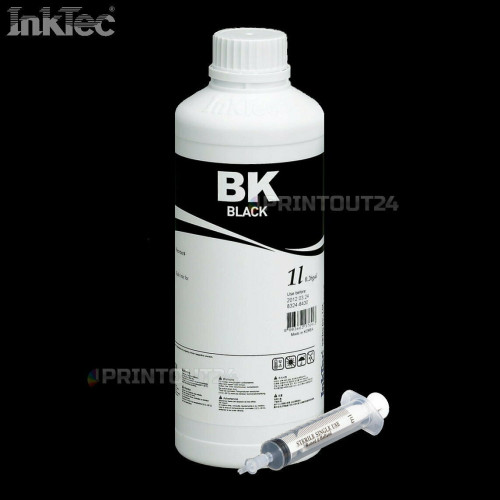 1L InkTec® BK ink refill ink for HP 711 T120 T520 CZ133A CZ129A CZ132A CZ131A