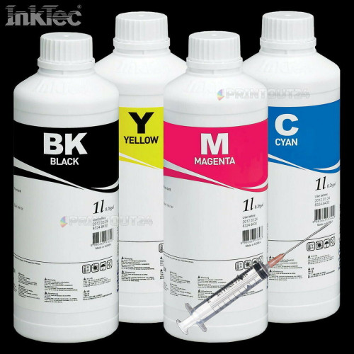 InkTec® PIGMENT printer refill ink for Epson 104 EcoTank L350 L355 L360 L362