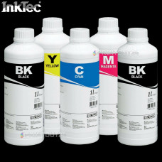 5x1L InkTec® ink refill ink for Canon PIXMA TS6052 TS8050 TS8051 TS8052 TS8053
