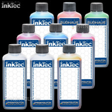 9x100ml Inktec® ink ink for Pro9000 Mark II 2 CLI 8BK 8Y 8M 8C 8PM 8PC 8R 8G