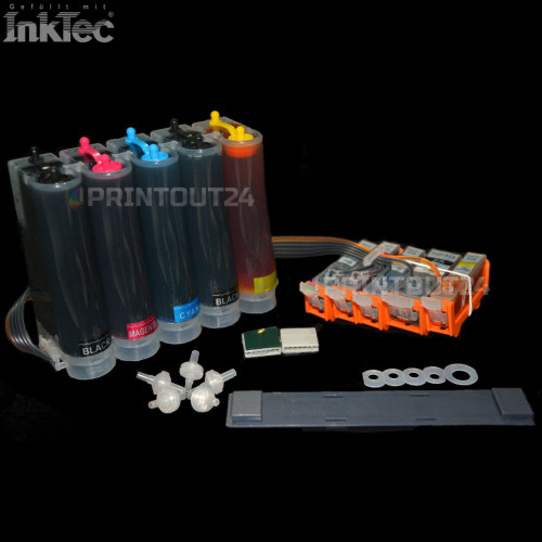 Continuous ink system Inktec® Nachfülltinte Tinte ink für PGI525 CLI526