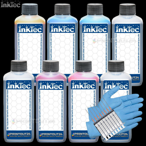 4L InkTec® Nachfüll Drucker Tinte refill ink kit für CLI42 BCI43 CLI 42 BCI 43
