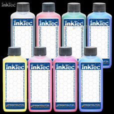 8 x 250ml InkTec® POWERCHROME Tinte CISS refill ink für Epson Stylus Pro GS6000