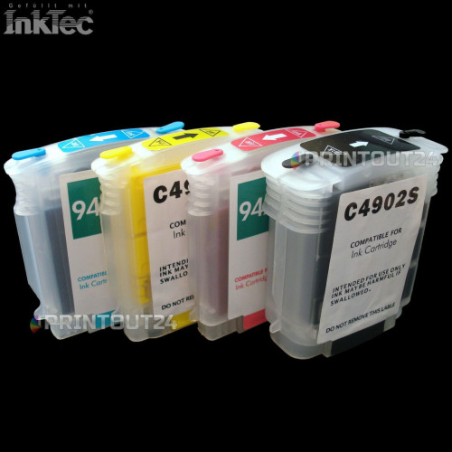 mini CISS InkTec Drucker Tinte refill ink Nachfülltinte cartridge für HP 940XL
