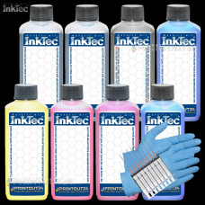 8 x 0.1L Inktec® ink Quick Fill in CISS refill ink for PFI 1000 1100 1300 1700