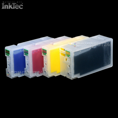 Fill in InkTec® ink CISS refill printer cartridge set for PGI1500 BK YMC