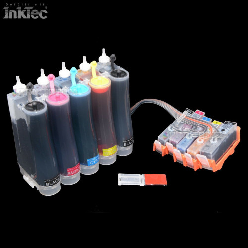 CISS InkTec® Tinte refill ink Nachfüllset quick fill in für HP 364XL BK Y M C XL