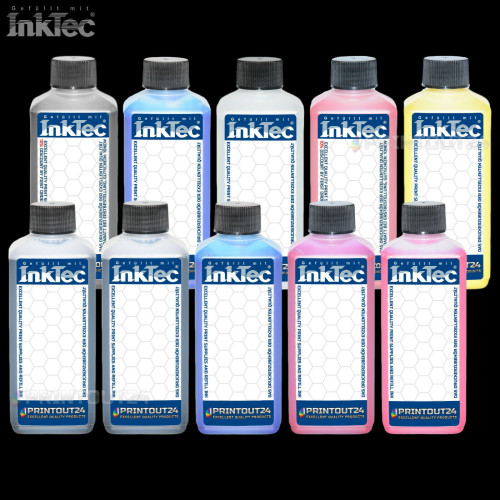 10x1L InkTec® ink refill ink for Canon Pixma Pro 10 10S cartridge