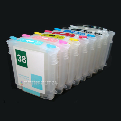 Refillable refill Fill In ink refill ink for HP 38XL cartridge cartridge