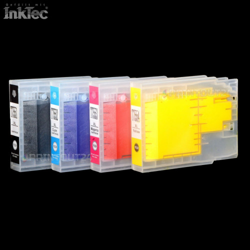 CISS InkTec Tinte refill ink für Epson Workforce WF-8090D3TWC WF-8510DWF NON OEM