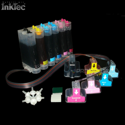 CISS InkTec® ink for HP 363 HP Photosmart C5175 C5177 C5180 C5183 C5185 C5188