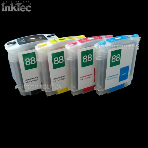 Refillable refill Fill In refill for HP 88 K550 K5400 cartridge cartridge
