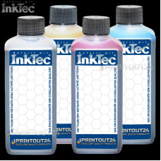 4 x 500ml InkTec® Drucker Nachfüll Tinte refill ink set kit für HP 62XL HP 650XL