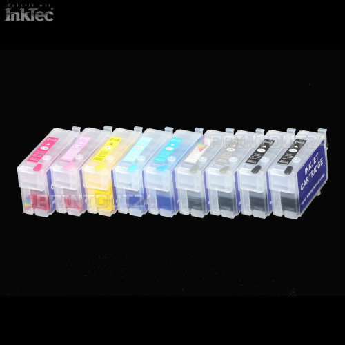 Refillable CISS InkTec® pigment ink for Epson SureColor SC-P600 NON OEM