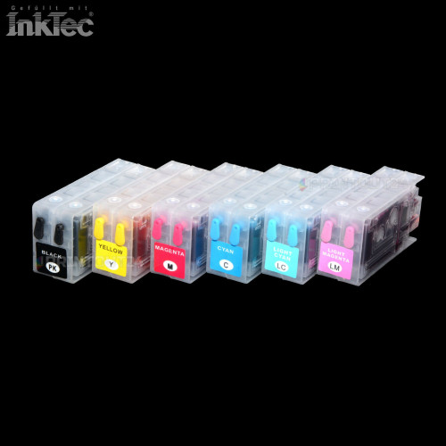 mini CISS InkTec® Nachfüll Tinte ink für Epson DiscProducer PP-50 Bluray PP-100