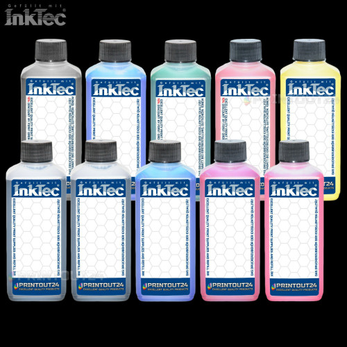 5L InkTec® Tinte CISS Drucker Refill Nachfüll Tinte ink für Canon Pixma Pro 9500