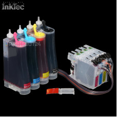 Befüllbare CISS InkTec® refill ink kit Nachfülltinte für LC121 LC123 LC125 LC127