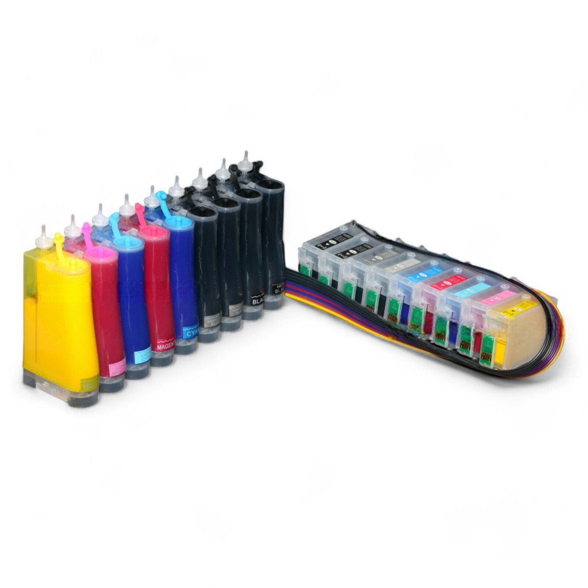 Sistema CISS Ricaricabile Vuoto Per Stampanti Epson SureColor P600 E T760: Ideale Per DTF - Foto 2
