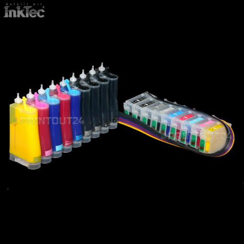 CISS InkTec® POWERCHROME Pigment Tinte ink für Epson SureColor SC-P600 NON OEM