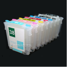 CISS refill cartridges for HP 38XL 38 Longprint Continuous ink system