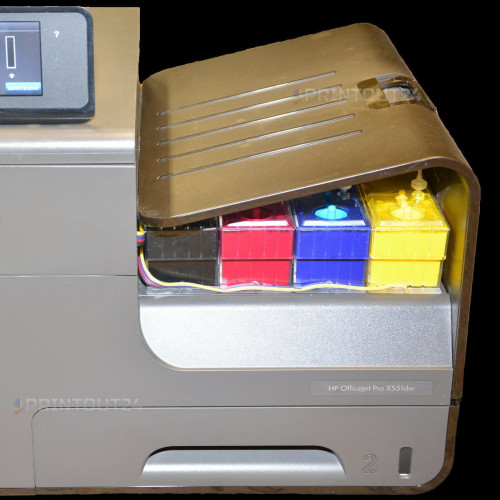 CISS InkTec® printer refill ink cartridge set L0S07AE F6T83AE F6T82AE F6T81AE
