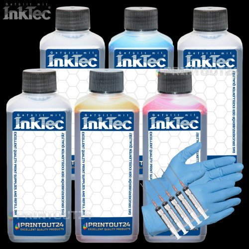 6L InkTec Tinte ink für Canon imagePROGRAF iPF820 Pro iPF825MFP LP17 L24 L36 M40