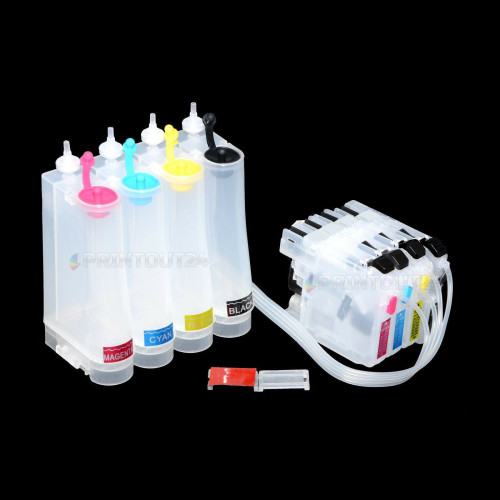 CISS refill set refill cartridge for Brother LC1220 LC1240 LC1280 XL set