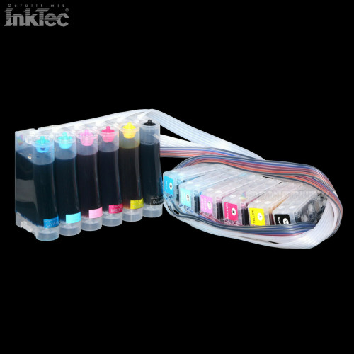 CISS InkTec Nachfüll Tinte ink für Epson DiscProducer PP50 Bluray PP-100 NON OEM