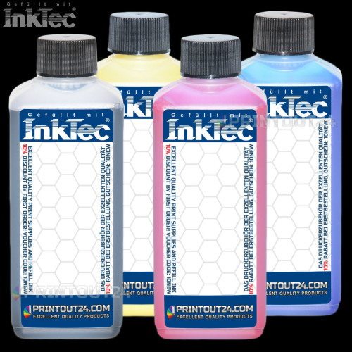 4 x 100ml InkTec® SUBLIMATION SubliNova Smart ink ink for Epson Workforce Pro