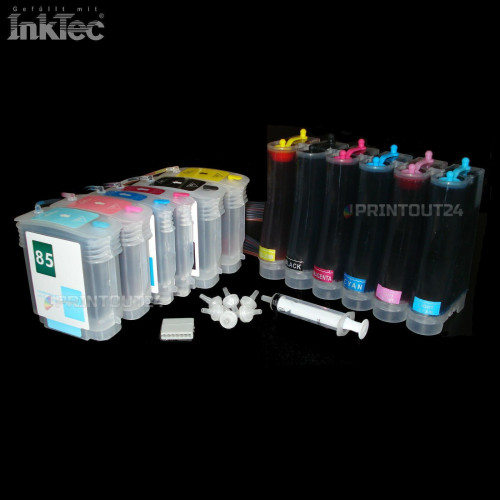 Refill ink cartridges Refill printer cartridge CISS for HP 84 85 XL