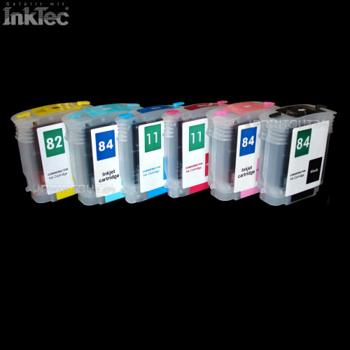 Refillable refill Quick Fill In ink refill ink for HP 84 82 11 cartridges