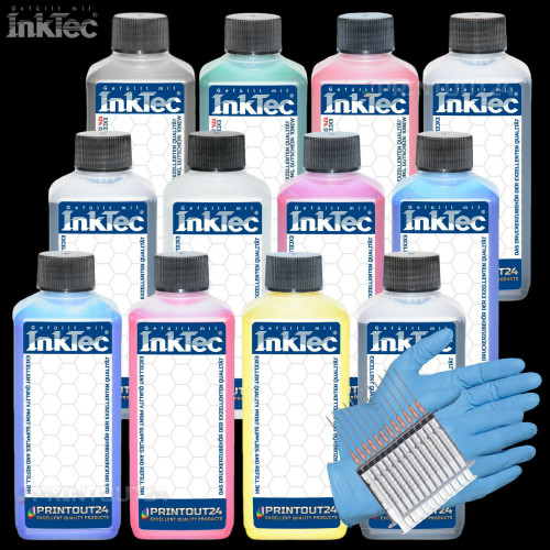 InkTec Drucker Nachfüll Refill Tinte ink für Canon LUCIA PFI 1000 1100 1300 1700
