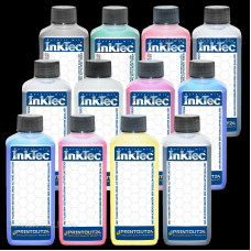 12L InkTec® Pigment Nachfüll Tinte refill ink für Canon PFI-301 PFI-701 PFI-702