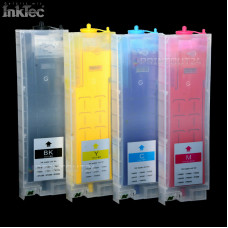 CISS InkTec Drucker Nachfüll Refill Tinte Patrone set kit für Epson WF-C5710DWF