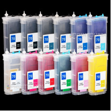CISS pigment ink refill ink set for CB351A CB346A C9456A C9457A C9450A C9459A