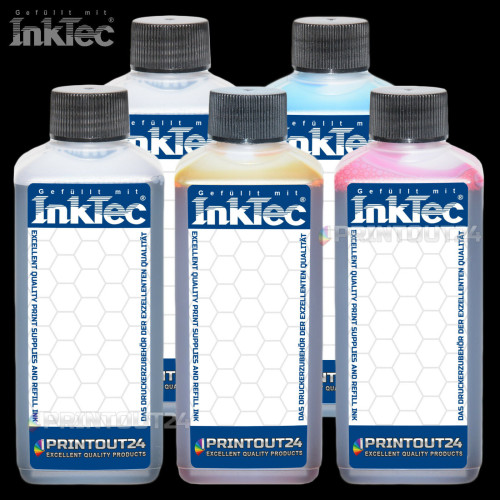 5x0.5L InkTec® ink refill ink set for HP 303XL T6N02AE T6N04AE T6N01AE T6N03AE