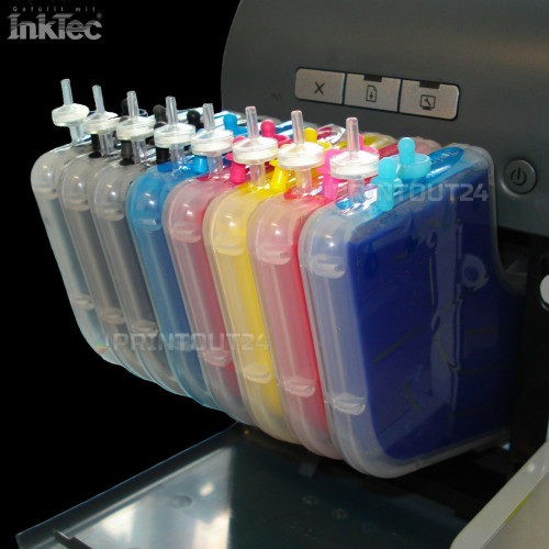 Refillable Fill In ink refill ink set for HP 38XL cartridge