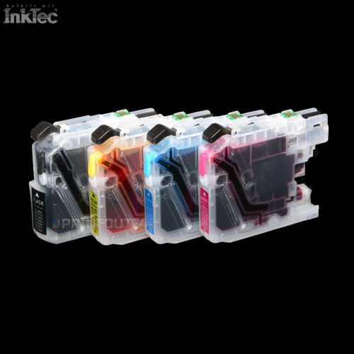 mini CISS InkTec Tinte ink für Brother DCP-J132W DCP-J152W DCP-J152WR DCP-J552DW